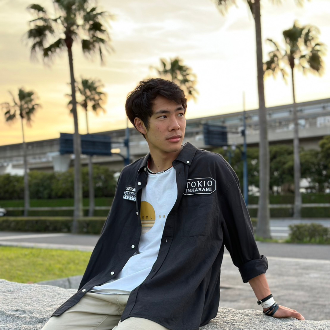 パルクール選手 鈴木智也が FA BOXER BRIEF を着用しているイメージ